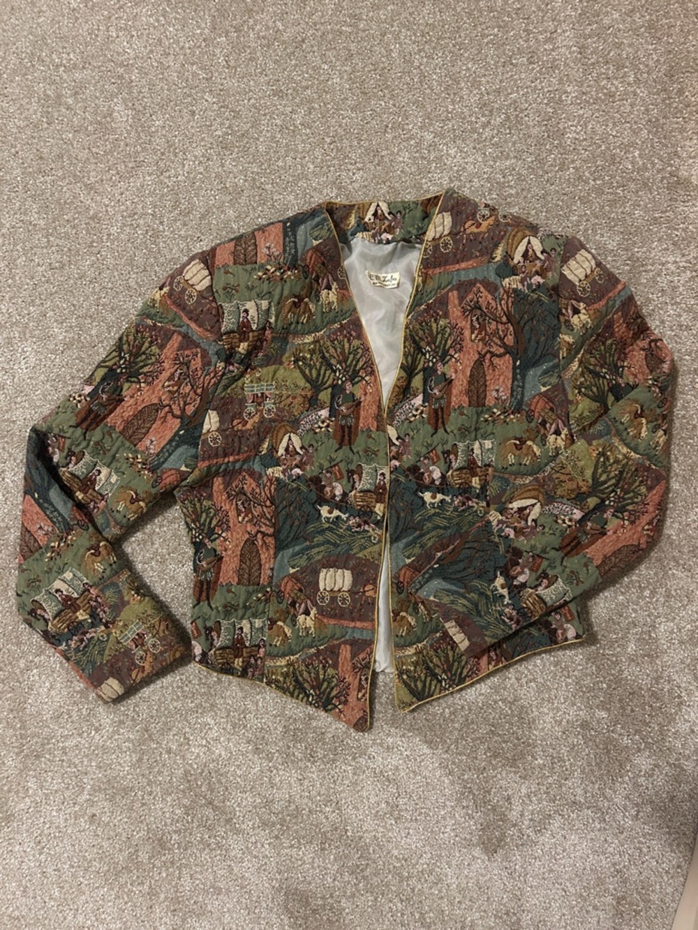 Vintage Tapestry Jacket